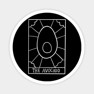 Avocado Tarot Card Magnet